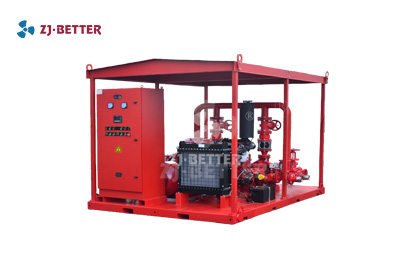 Fire Pump Set with rain cover